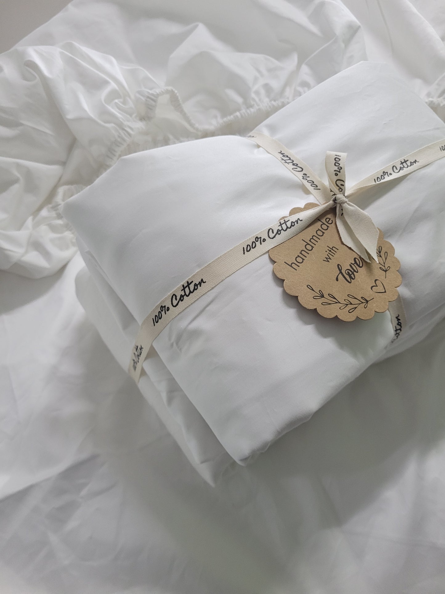 Boxy Ruched Duvet Cover + Duvet Combo, 400TC Egyptian Cotton Sateen