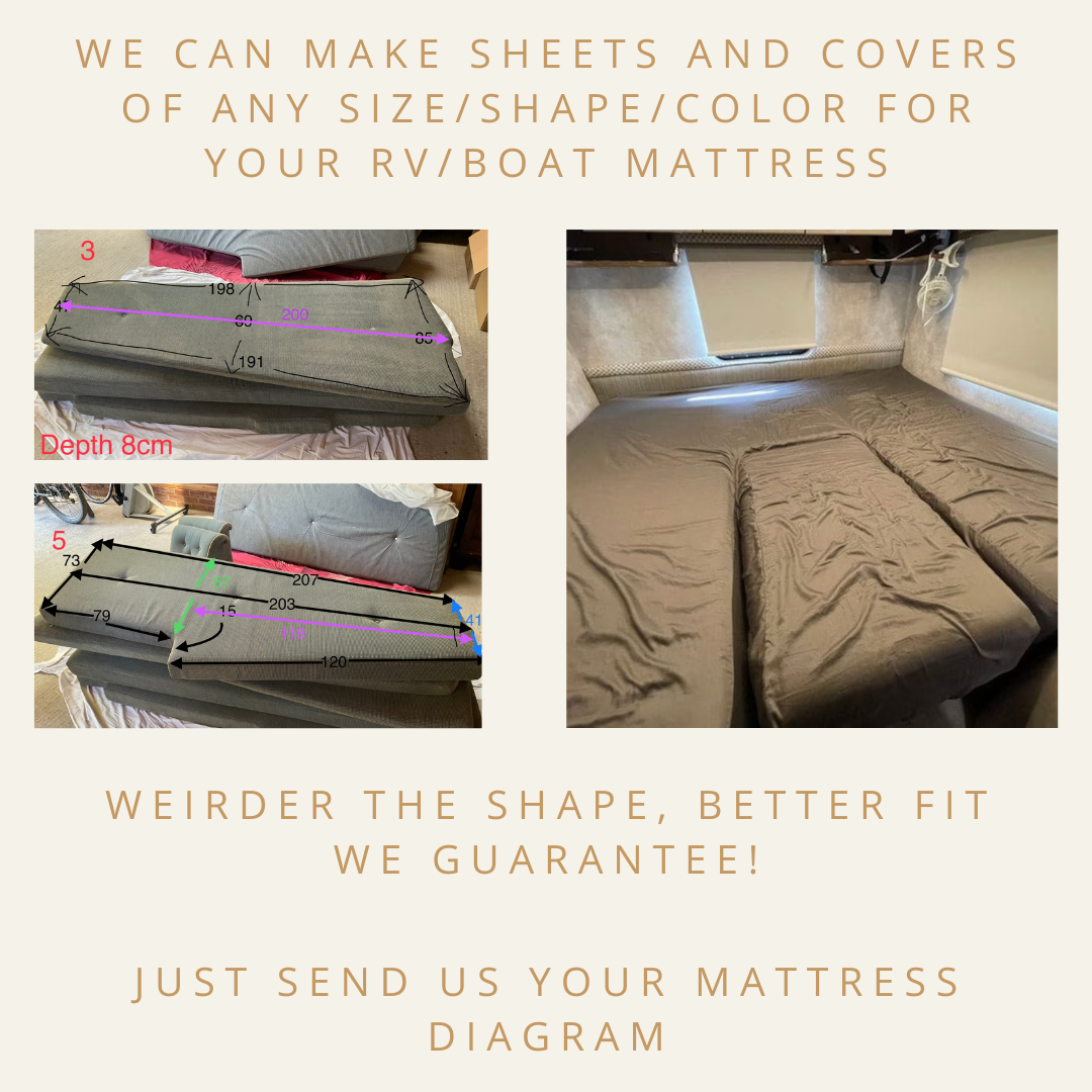 Custom Made Boat Bedding (For Any Boat/Yatch/RV/Truck)