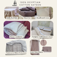 Boxy Ruched Duvet Cover + Duvet Combo, 400TC Egyptian Cotton Sateen