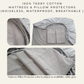 Boxy Ruched Duvet Cover + Duvet Combo, 400TC Egyptian Cotton Sateen