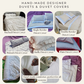 Boxy Ruched Duvet Cover + Duvet Combo, 400TC Egyptian Cotton Sateen