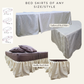 Boxy Ruched Duvet Cover + Duvet Combo, 400TC Egyptian Cotton Sateen